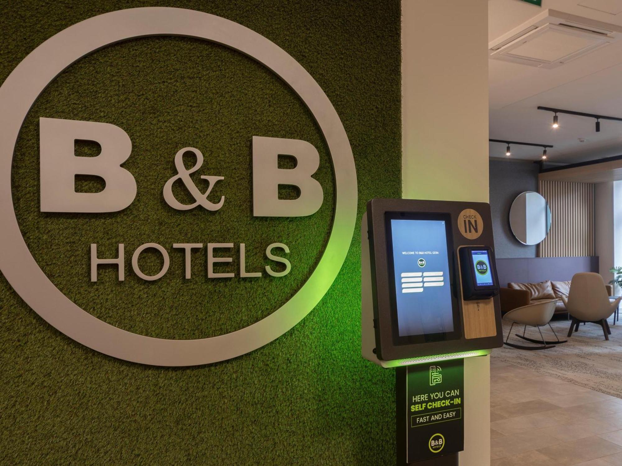 B&B Hotel Гера Экстерьер фото